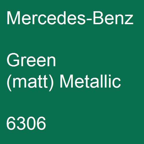 Mercedes-Benz, Green (matt) Metallic, 6306.